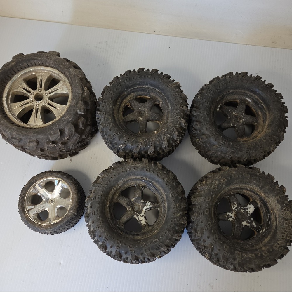Traxxas Wheels And Tires Parts Lot